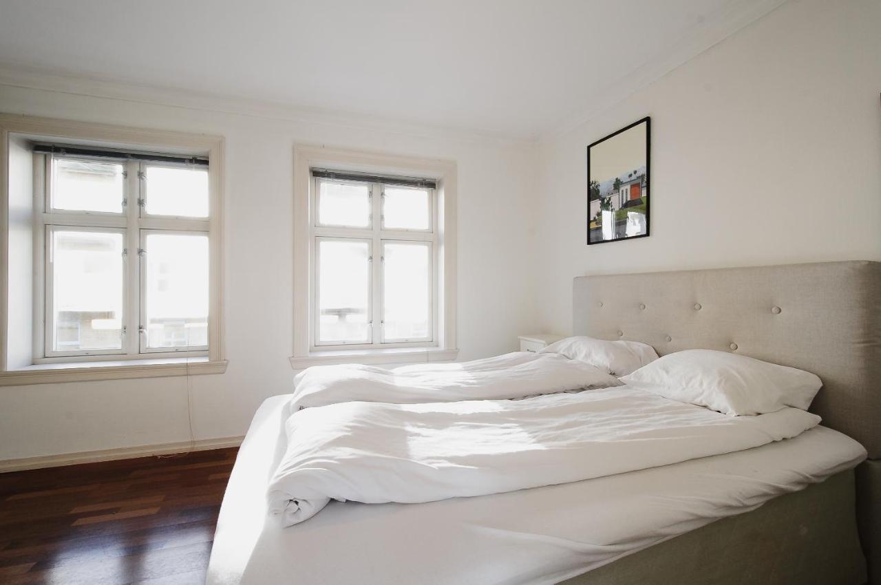Spacious Penthouse With Grand Terrace Берген Экстерьер фото